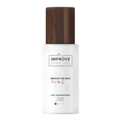 200 ml - Remove the Past - But be gentle - Soft cleansing milk