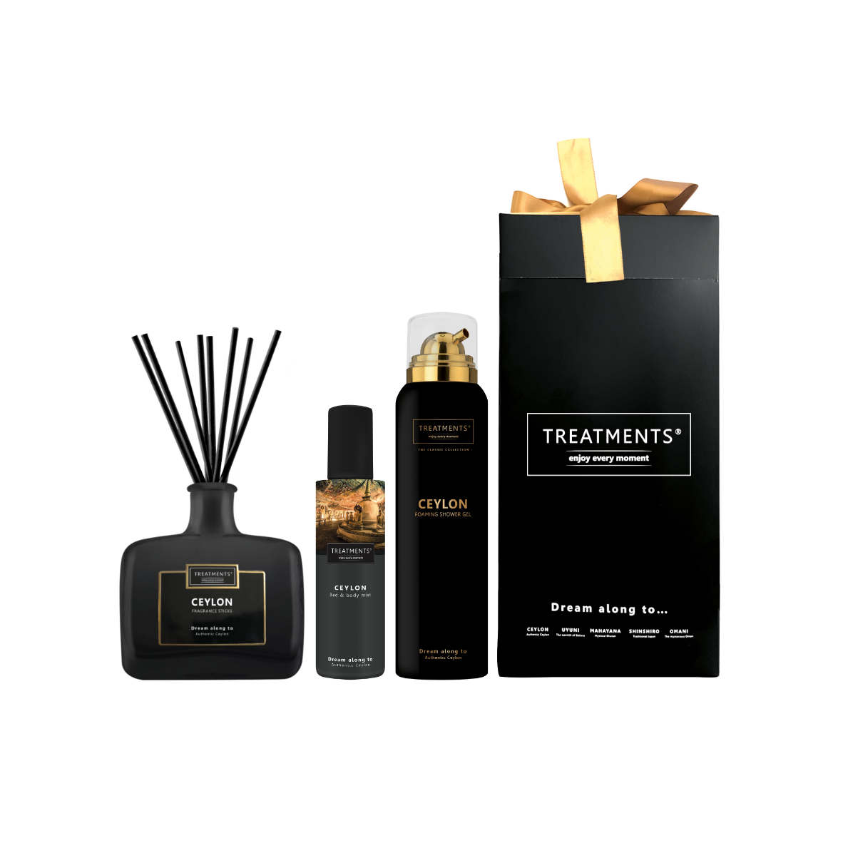 Treatments® - Geschenkbox Körper- und Duftstäbchen - Ceylon