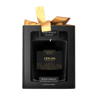 Treatments® - Geschenkbox Duftkerze - Ceylon - 380 Gramm