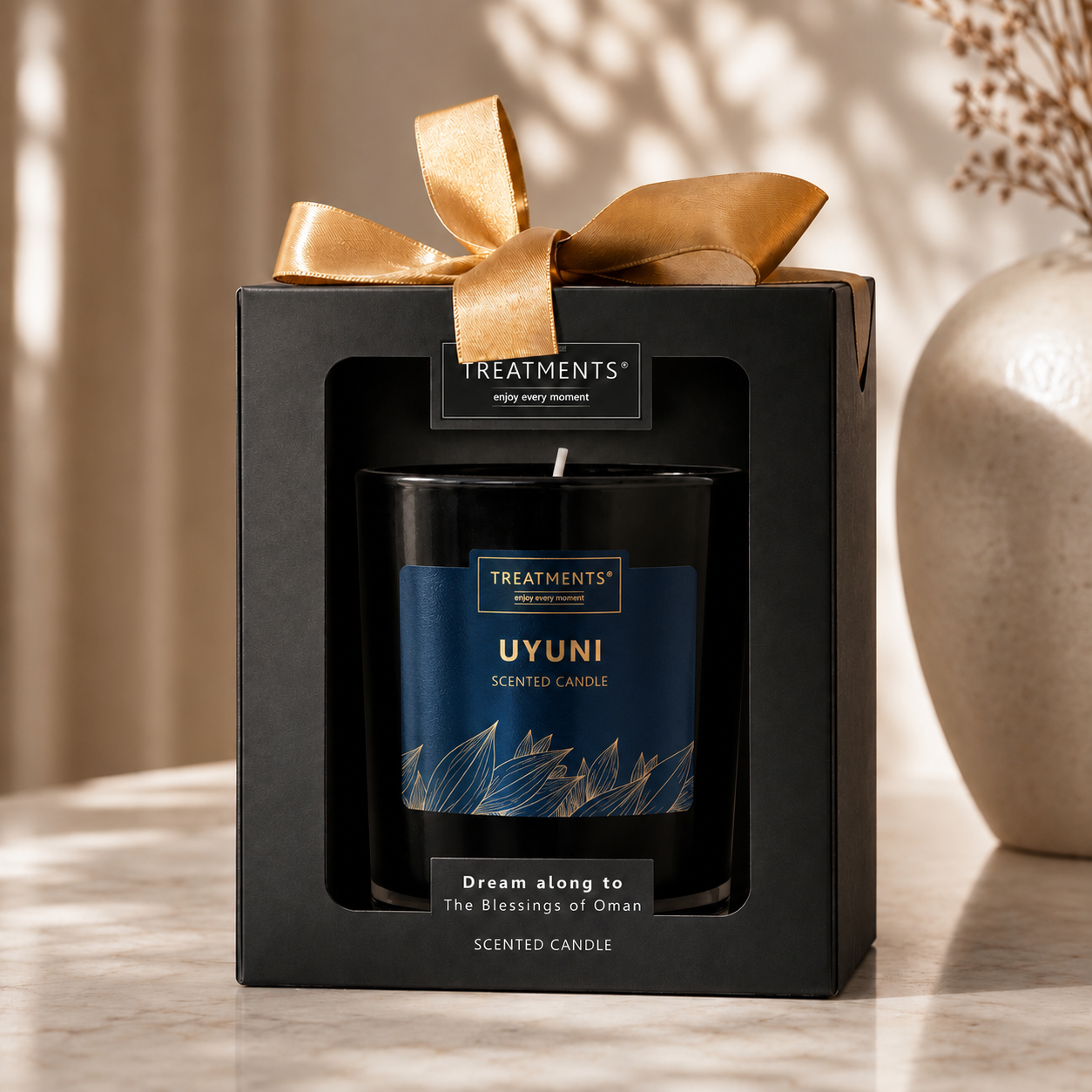 Treatments® - Geschenkbox Duftkerze - Uyuni - 380 Gramm