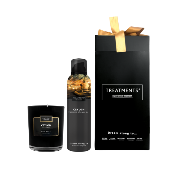 Treatments® - Giftbox Shower Foam & Candle - Ceylon