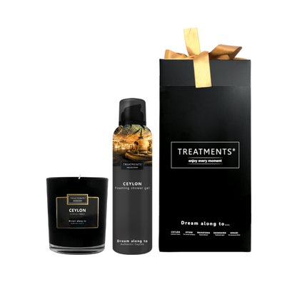 Treatments® - Giftbox Shower Foam & Candle - Ceylon
