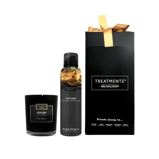 Treatments® - Giftbox Shower Foam & Candle - Ceylon
