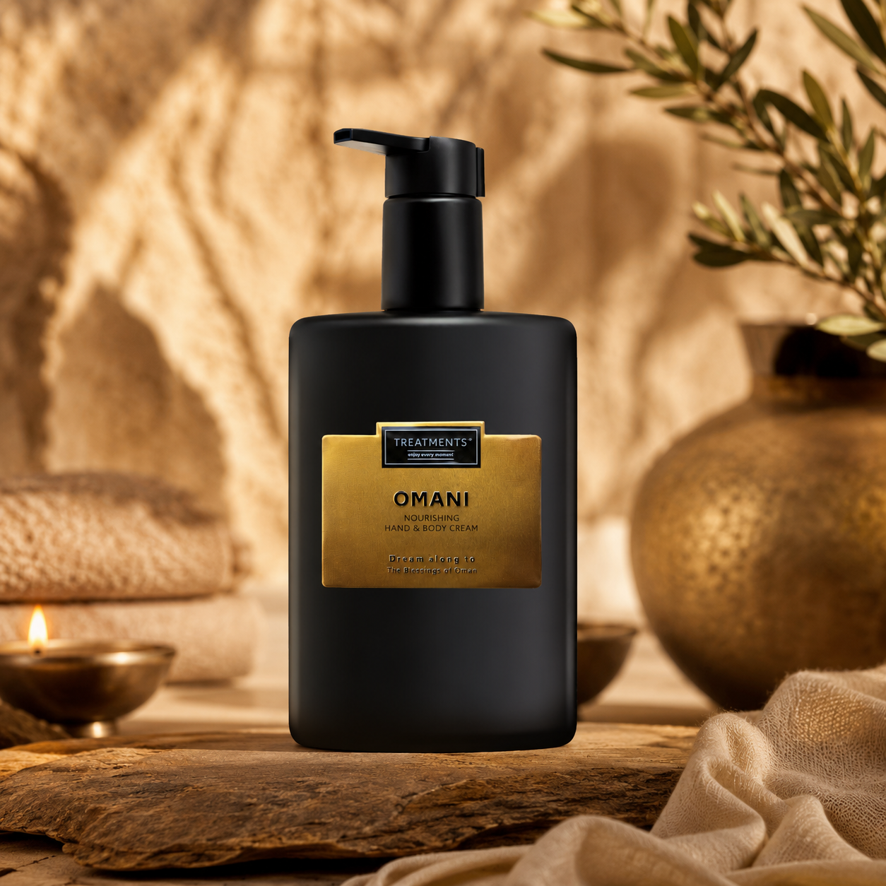 Treatments® - Pflegende Hand- und Körpercreme - Omani - 200 ml