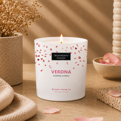 Treatments® - Geschenkbox Duftkerze - Verona - 380 Gramm