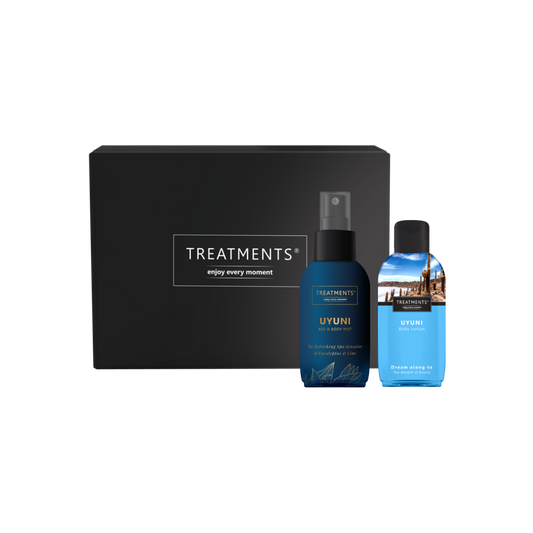 Treatments® - Geschenkbox Körper &amp; Duft (2 Stück im Briefkasten) - Uyuni