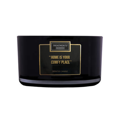 Treatments® - Scented Candle XL - Met Quote - Home is your Comfy Place - 560 gram