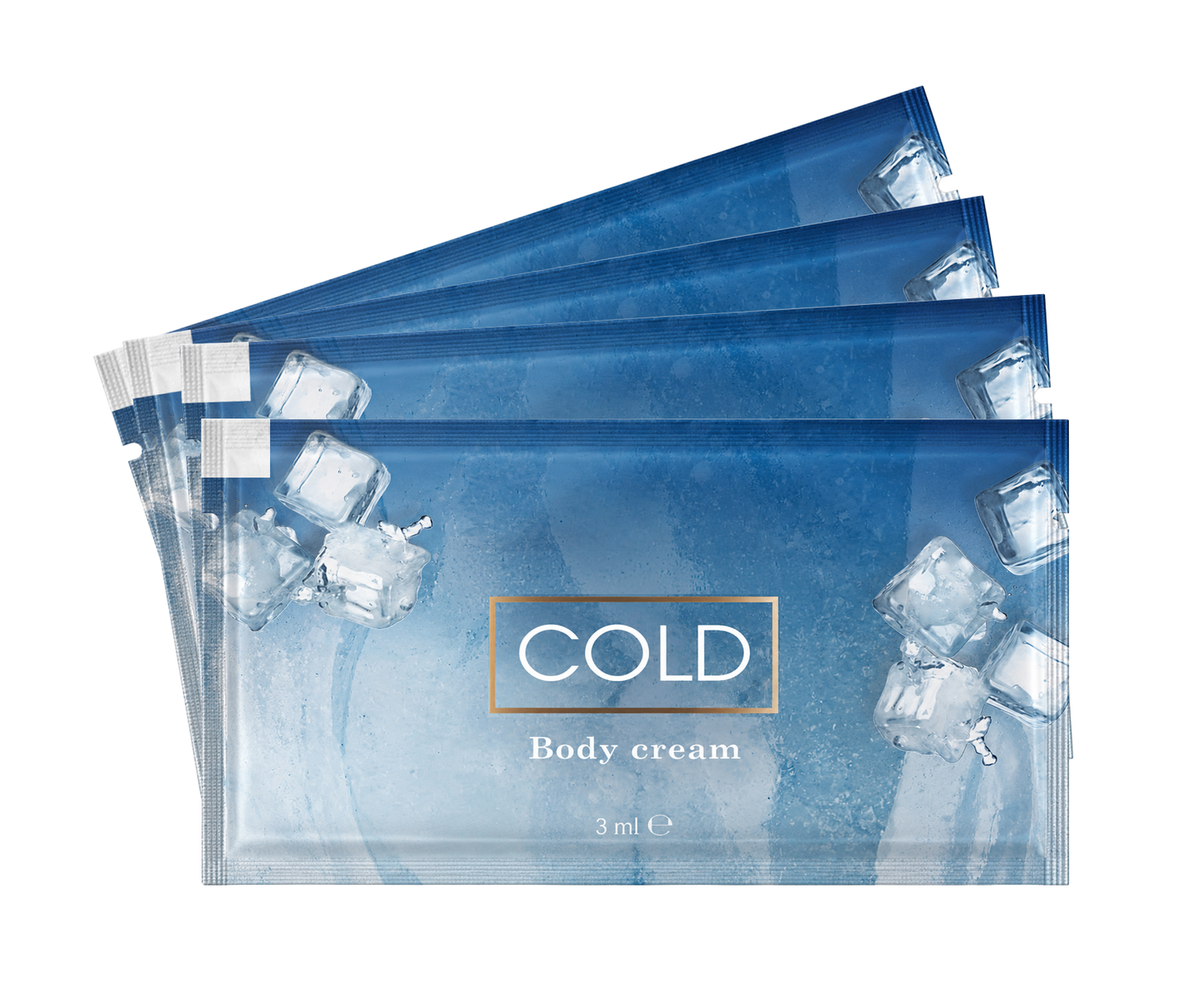 Treatments® - Cold Bodycream - 4 Stück - 20ml Beutel